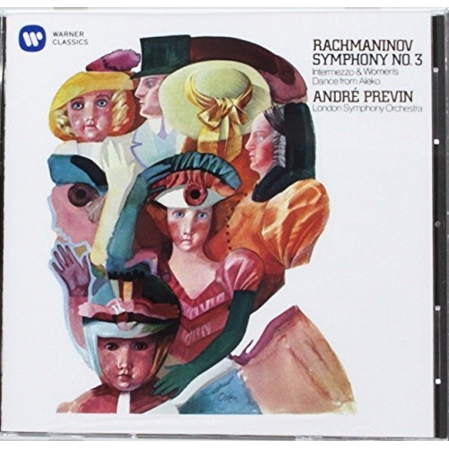 CD/アンドレ・プレヴィン/ラフマニノフ:交響曲 第3番 歌劇「アレコ」より間奏曲、女たちの踊り (解説付)