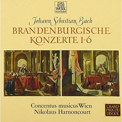 CD/ニコラウス・アーノンクール/J.S.バッハ:ブランデンブルク協奏曲 全曲(1964年録音) (解説付)