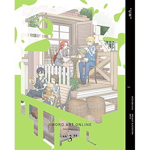 BD/TVアニメ/ソードアート・オンライン アリシゼーション 3(Blu-ray) (Blu-ray+CD) (完全生産限定版)