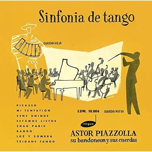 CD / アストル・ピアソラ / シンフォニア・デ・タンゴ (解説付)