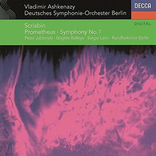 CD/ヴラディーミル・アシュケナージ/スクリャービン:交響曲第1番・第5番(プロメテウス-火の詩) (SHM-CD) (歌詞対訳付)